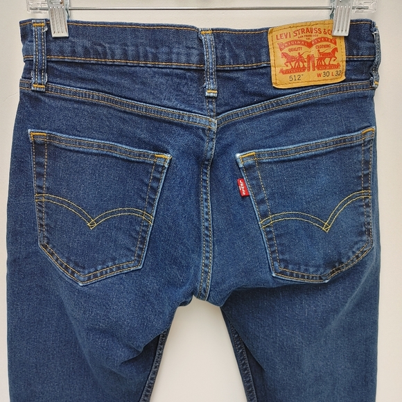 Levi's 512 High Rise Skinny Jeans  Size 30 - Picture 5 of 13